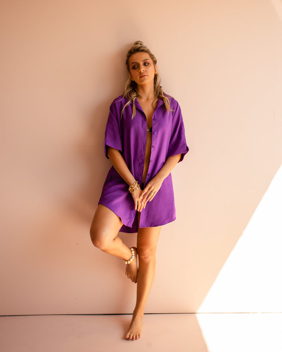 Camisa Bangalô - Purple