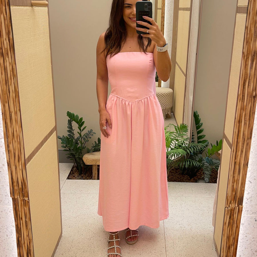 Vestido Malibu - Rosa Ballet