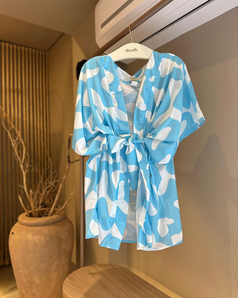 Saída Kimono Indonésia - Baleia