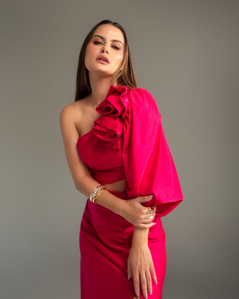 Vestido Redescobrir - Rosa