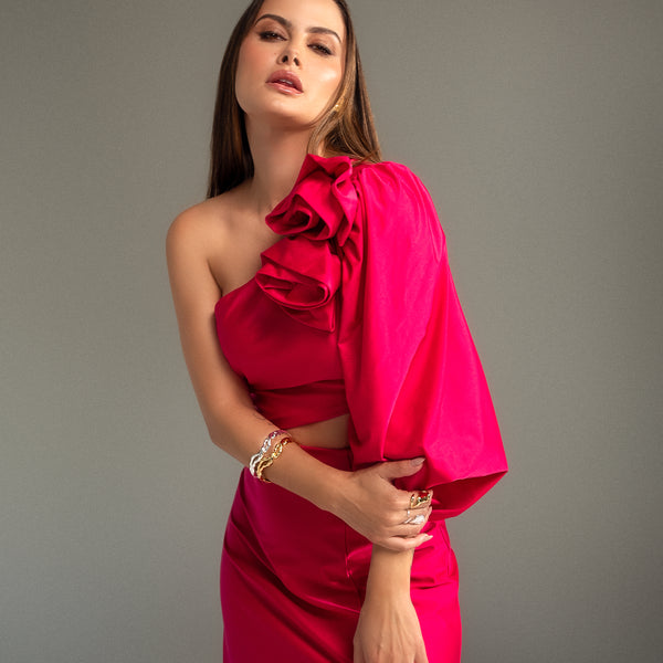 Vestido Redescobrir - Rosa