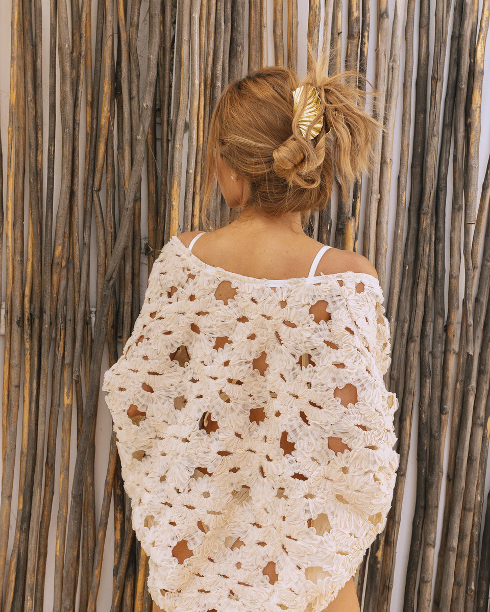 Saída Kimono Mallorca - Vanille