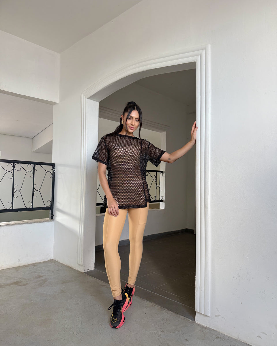 Camiseta Atlanta - Preto