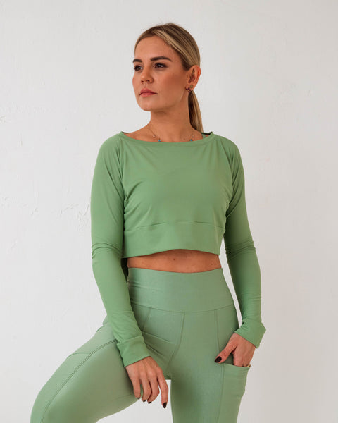Blusa Basic - Oliva