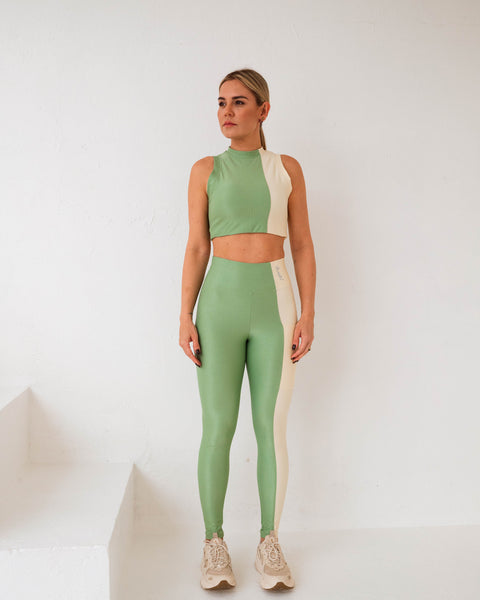 Calça Atenas - Oliva/Off