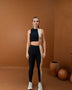 Calça Atenas - Preto/Camel