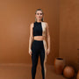 Calça Atenas - Preto/Camel
