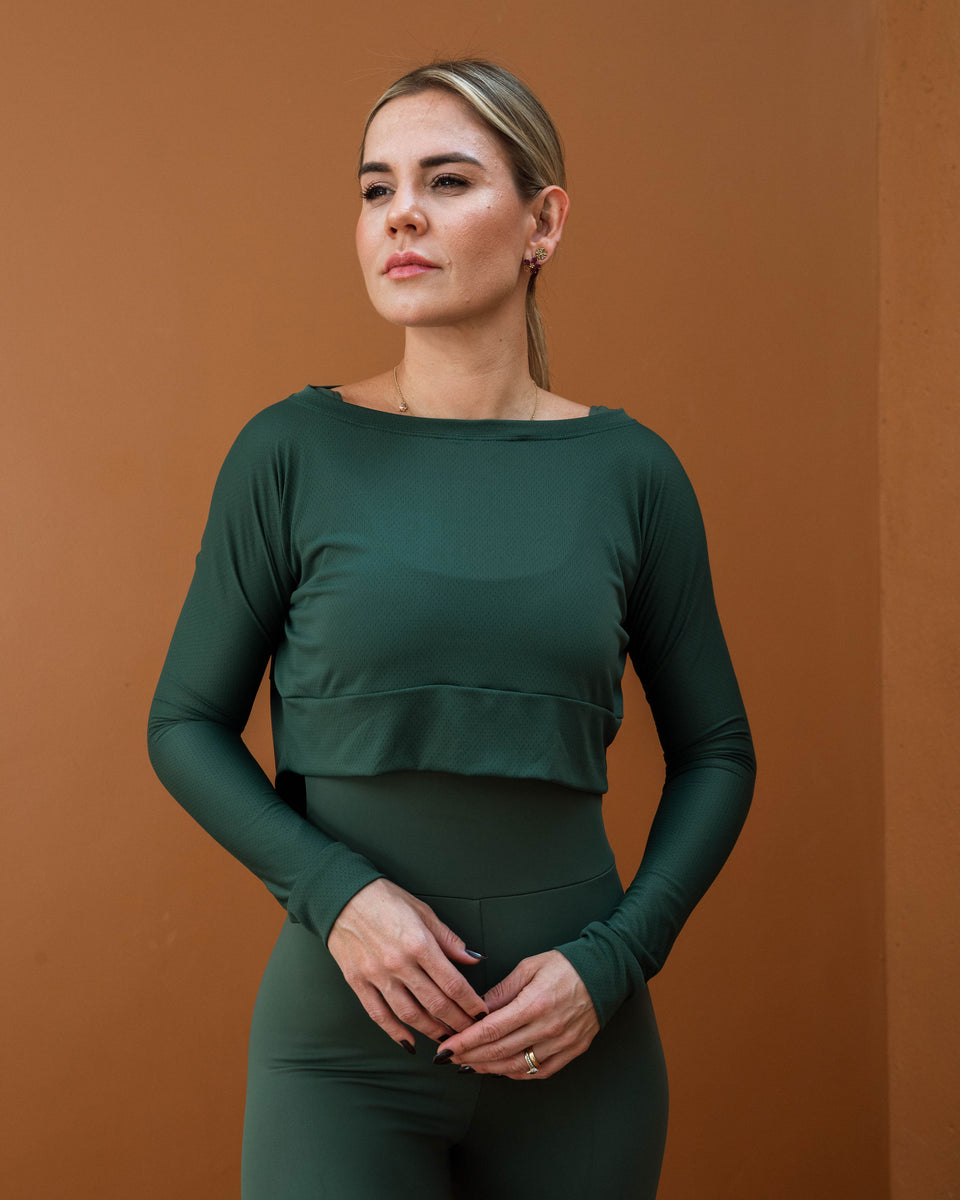 Blusa Basic - Verde Musgo
