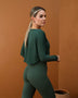Blusa Basic - Verde Musgo