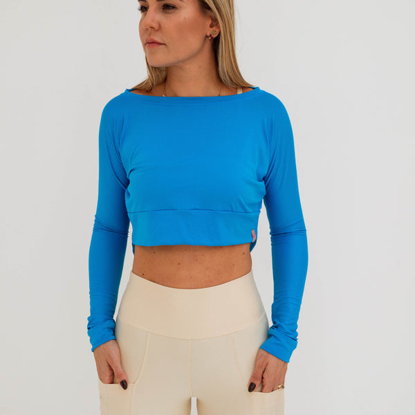 Blusa Basic - Azul