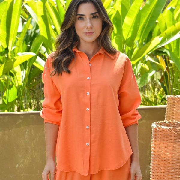 Camisa Resort - Laranja