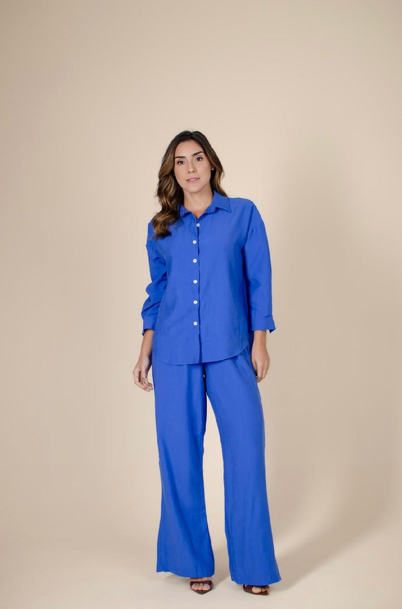 Camisa Resort - Azul