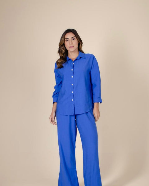 Camisa Resort - Azul