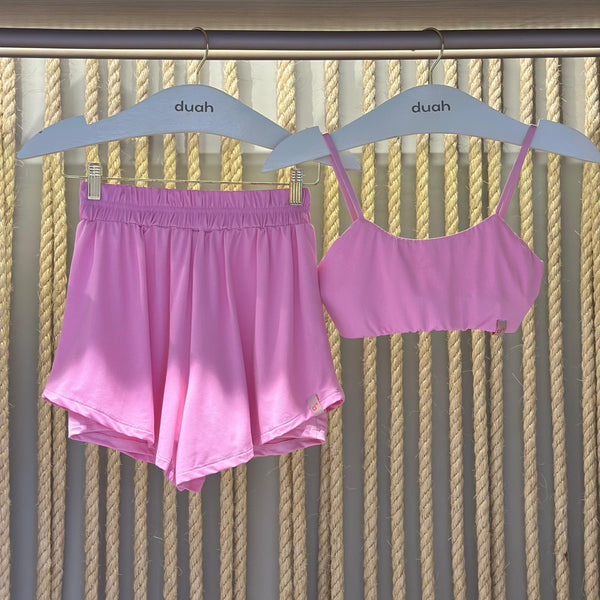 Conjunto Versa - Rosa Bebê