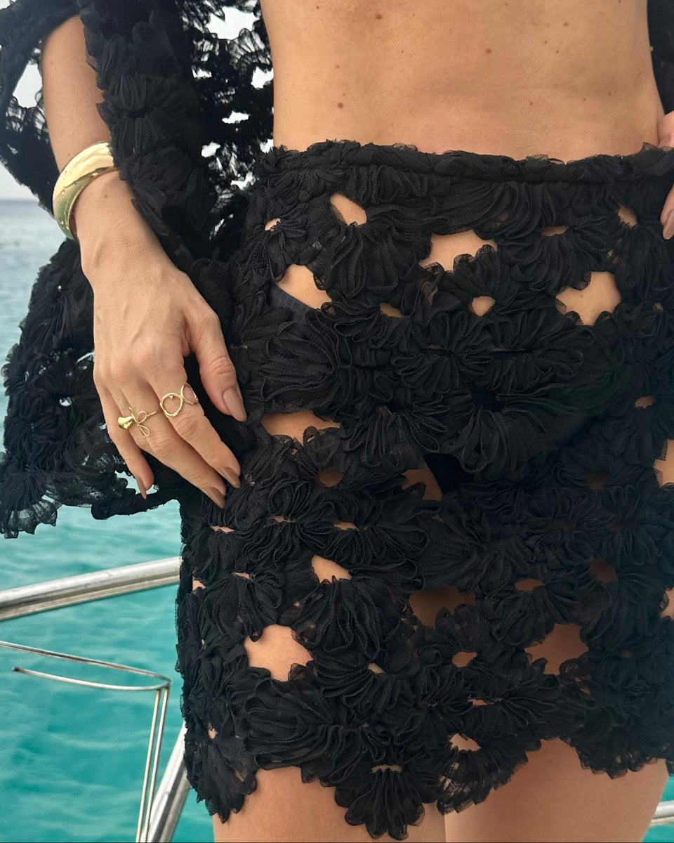 Saída Saia Mallorca - Preto