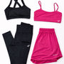 Combo Conjunto Versa Pink + Conjunto Basic Preto M