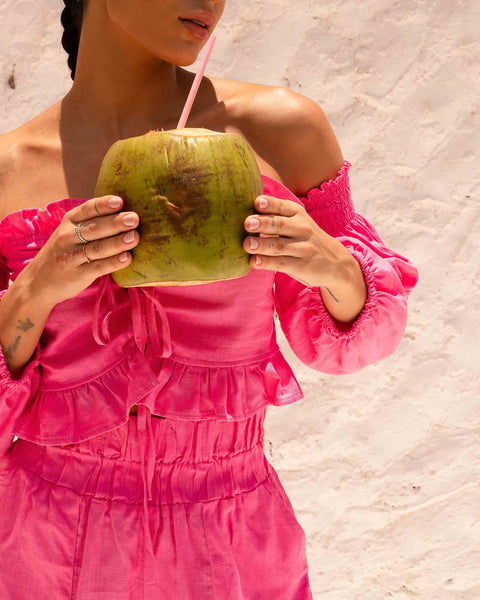 Cropped Marbella - Rosa