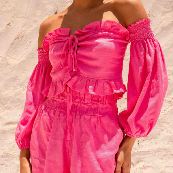 Cropped Marbella - Rosa
